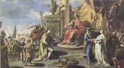 PITTONI, Giambattista The Continence of Scipio (mk05) Spain oil painting reproduction